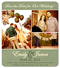Balloons Save the Date